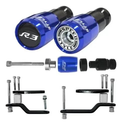 Slider Dianteiro Speed Style Yamaha R3 2024