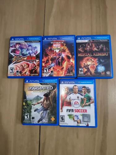 Pacote de jogos para psvita originais