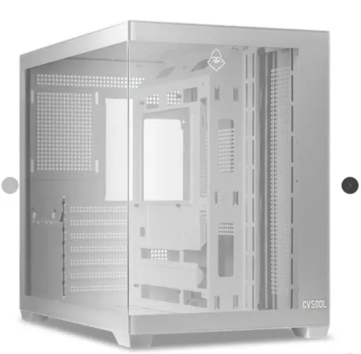 Gabinete CV500, ATX, branco, novo, lacrado, com garantia!
