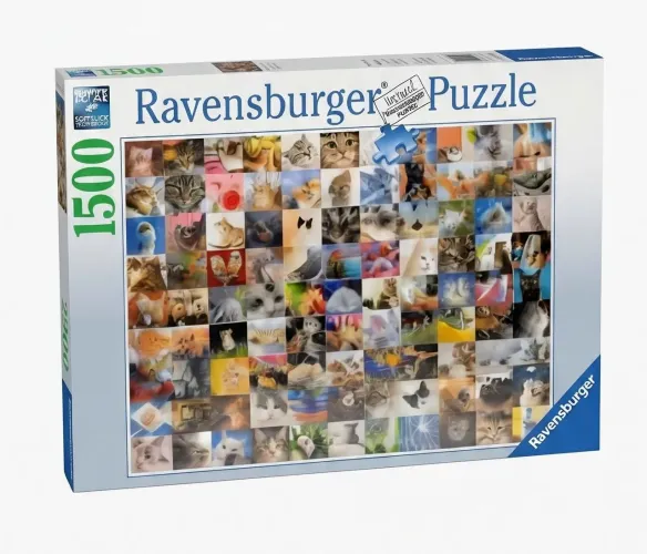 Quebra-Cabeça 1500 Peças Gatos Ravensburger - Novo e Lacrado