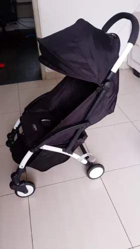 Carrinho compacto multikids baby bee preto 0-15 kgs