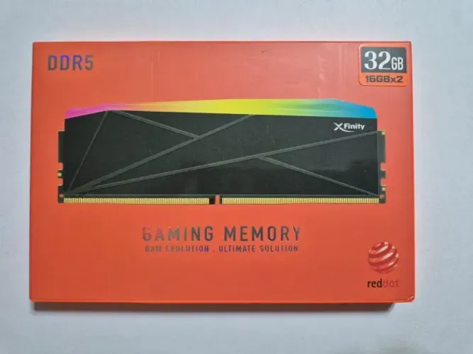 Kit DDR5 32GB 6000MHz CL30 V-Color Manta XFinity RGB - Chips SK Hynix 