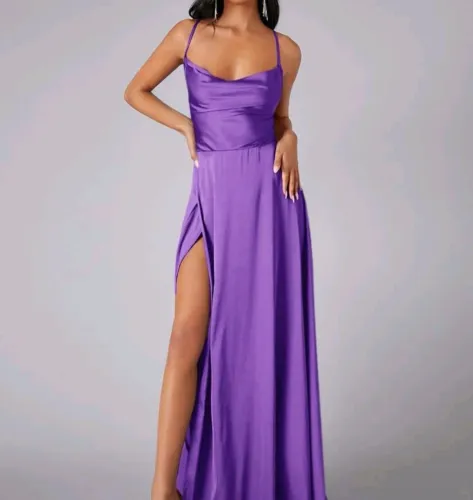 Vestido longo roxo M