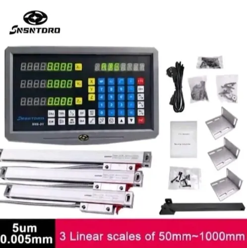 Régua digital torno mecânico fresadora completo top