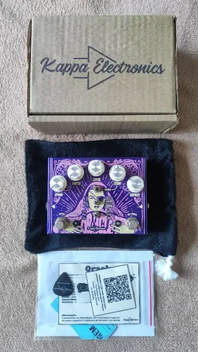 Pedal Delay Modulação Oracle Tap Tempo Kappa Electronics