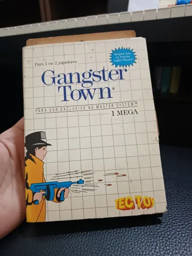 Gangster Town - Master System ** COMPLETO ** Versão Caixa Papelão