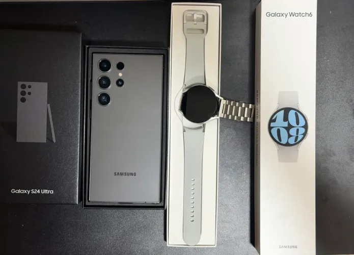 S24 Ultra 512gb + Galaxy Watch 6