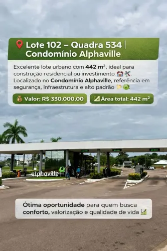 Lote Condomínio Alphaville