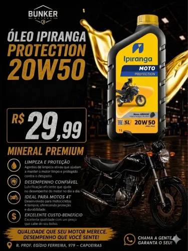 Óleo para moto