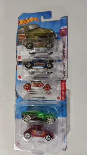 KIT CONJUNTO DE 4 FUSCAS HOTWHEELS