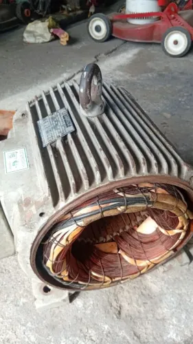 Motor elétrico eberle 20 CV alta rotação 