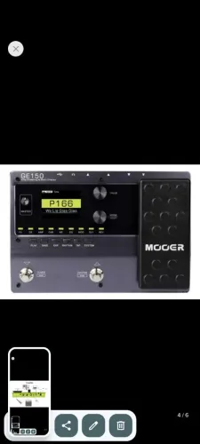 Pedaleira mooer Ge-150
