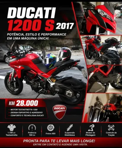 Vendo Ducati 1200 s Multistrada