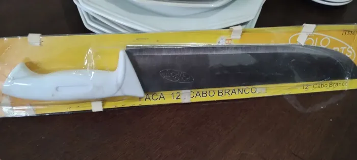 Vendo uma faca para churrasco 12" nova