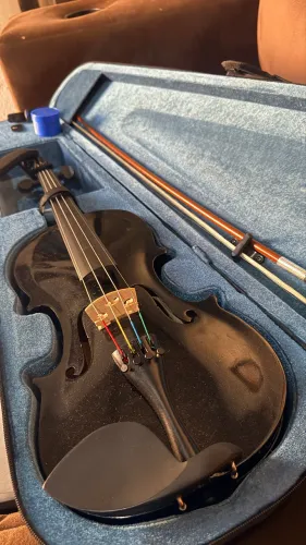 Violino SVerve 4x4 Preto (Black Pearl) impecável! Acompanha breu e afinador!