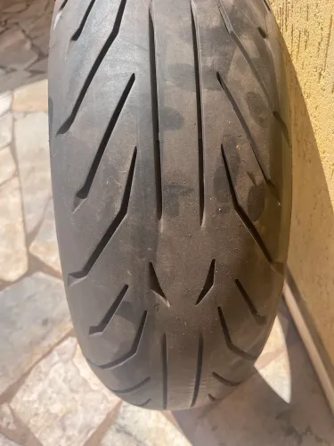 Pneus 120/70zr-17 Diablo Tl 58w e 190/55zr17 75w Tl Angel