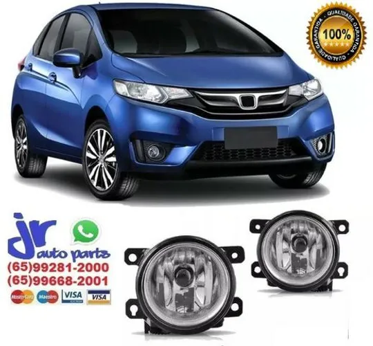 Par Farol de Milha New Fit 2014 2015 2016 2017 (reposição)