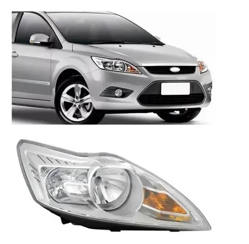 Farol Cromado Ford Focus 2009 2010 2011 2012 2013
