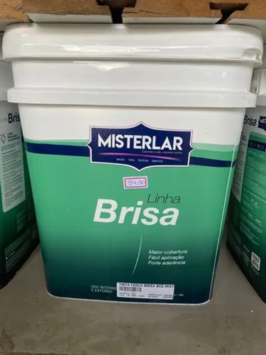 Promoção Tinta Fosca Brisa 18lt (Cores) (Mistercryl) 