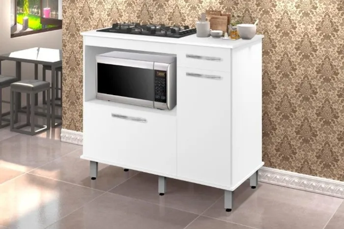 Cooktop/Bancada/Balcão Turmalina 5 Bocas com Nicho Para Forno ! Frete Grátis !