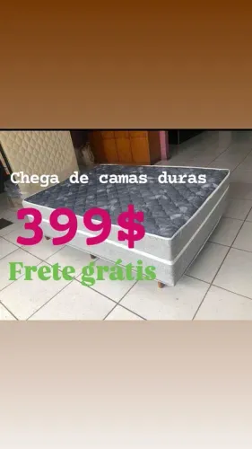 Cama Box de Casal - Conforto e Qualidade - Frete Grátis