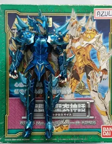 Cloth Myth 1.0 Kaza Lymnades Custon Azul Bandai
