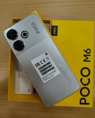 XIAOMI POCO M6 8 DE RAM 256 GIGAS NOVO LACRADO COM GARANTIA.
