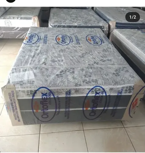 CAMA BOX CASAL ESPUMA SELADA NOVA ALTO PADRÃO