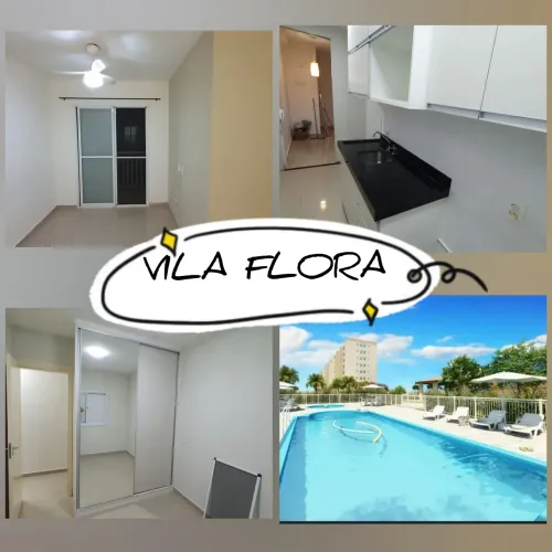 Apartamento a vende de 2 quartos, elevador, sacada, lazer | Vila Flora