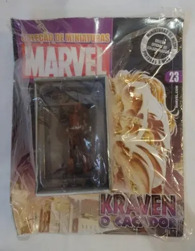 Miniatura Eaglemoss Kraven (o Caçador) Com Revista