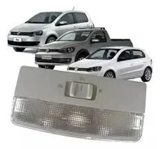 Luz de cortesia do teto VW Gol, Voyage, Fox, Saveiro modelo sem sensor 