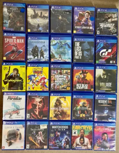 JOGOS PS4 LACRADOS (Valores na Descrição)