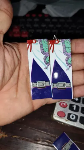 super brincos para mulheres, demon slayer, kimetsu no yaiba, cosplay,1