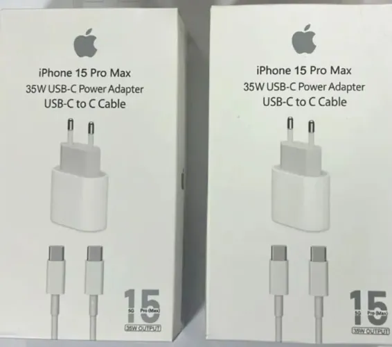 Carregador 35W USB-C iPhone 15 Pro Max