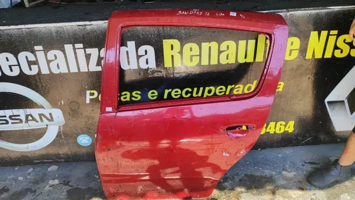 Porta Traseira Esquerda Renault Sandero antigo 2008 à 2014