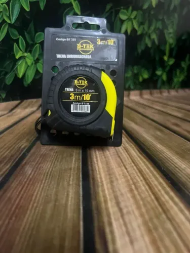 trena Emborrachada Profissional De Bolso 3m X 19mm Em Aço
