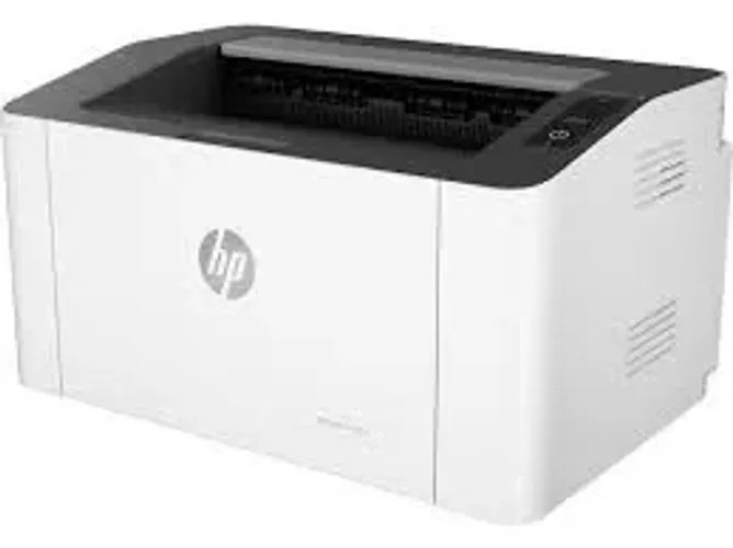 Impressora função única HP Laser 107w zero