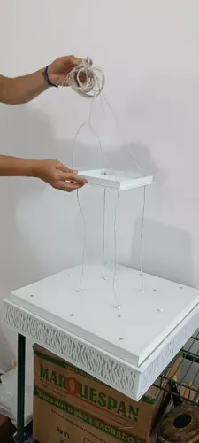 Lustre Moderno de Teto com 5 Lâmpadas (pendente)