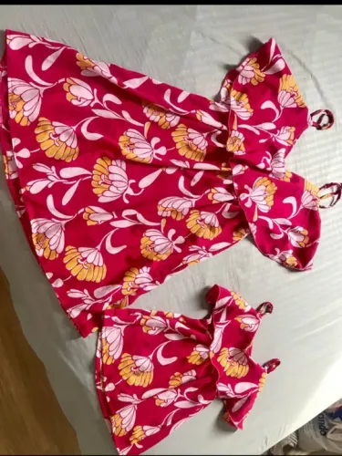 Vestidos mãe e filha floral