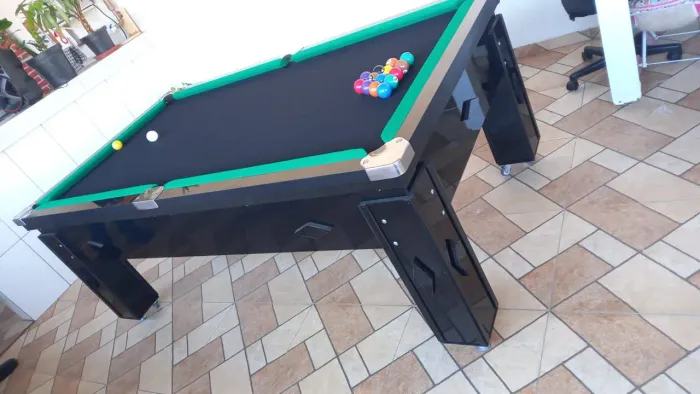 Mesa de bilhar mesa sinuca campo de pedra ardósia pagamento só na entrega