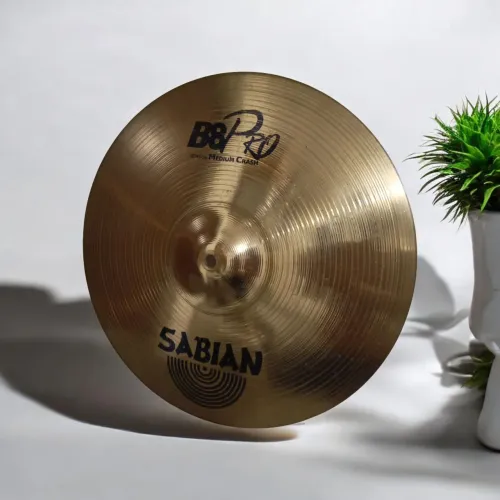Prato Sabian b8 pro médium crash 18/45 liga de bronze b8