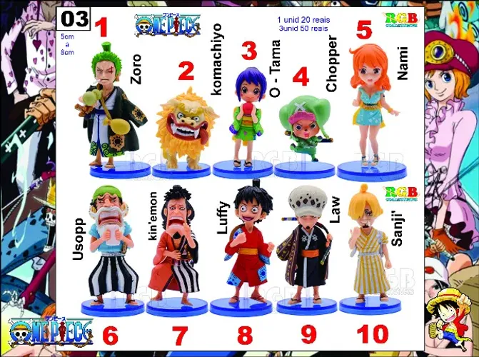 One Piece III (venda por unidade ou coleção)