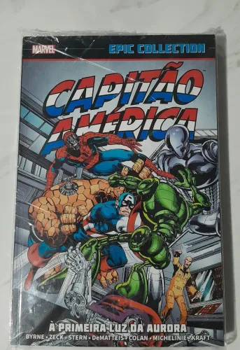 Capitão América Epic Collection - A Primeira Luz da Aurora
