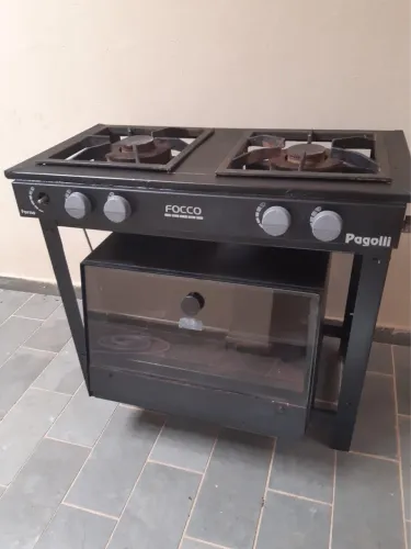 Fogão 2 bocas com forno