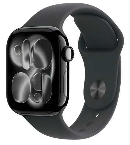 Apple Watch Series 11 42mm Jet Black Al Black SB S/M GPS lacrado com nota fiscal 
