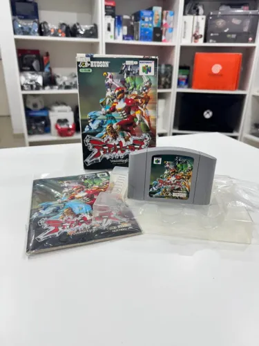 Vendo Dual Heroes Nintendo 64 - Japonês Original CIB