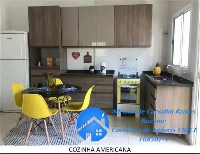 Casa térrea com 3 dormitórios, Cond. Villa D'Ouro- Caucaia do Alto Cotia