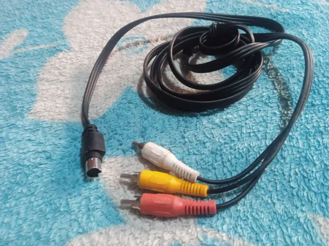 Cabo S-Video para RCA Áudio e Vídeo