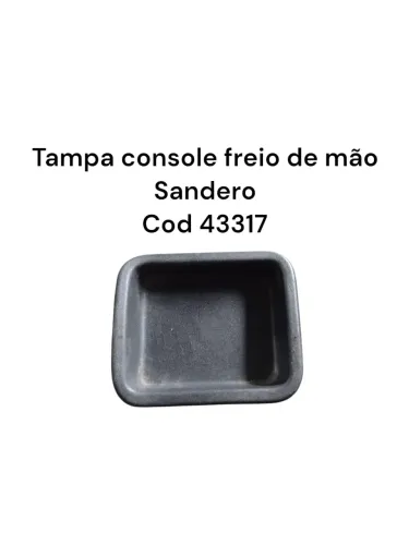 Tampa Console Freio De Mão Sandero Cod 43317