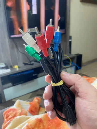 Cabo Vídeo Componente Ps2